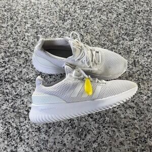 Adidas Men's White Cloudfoam Ultimate Running Sneaker Shoe M11 BC0034